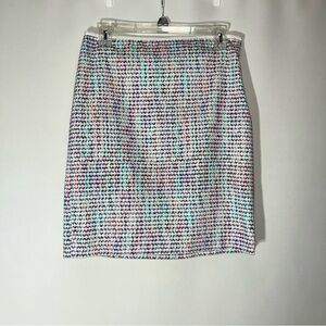 Etcetera Multicolor Candy Bowl Knee-Length Pencil Skirt